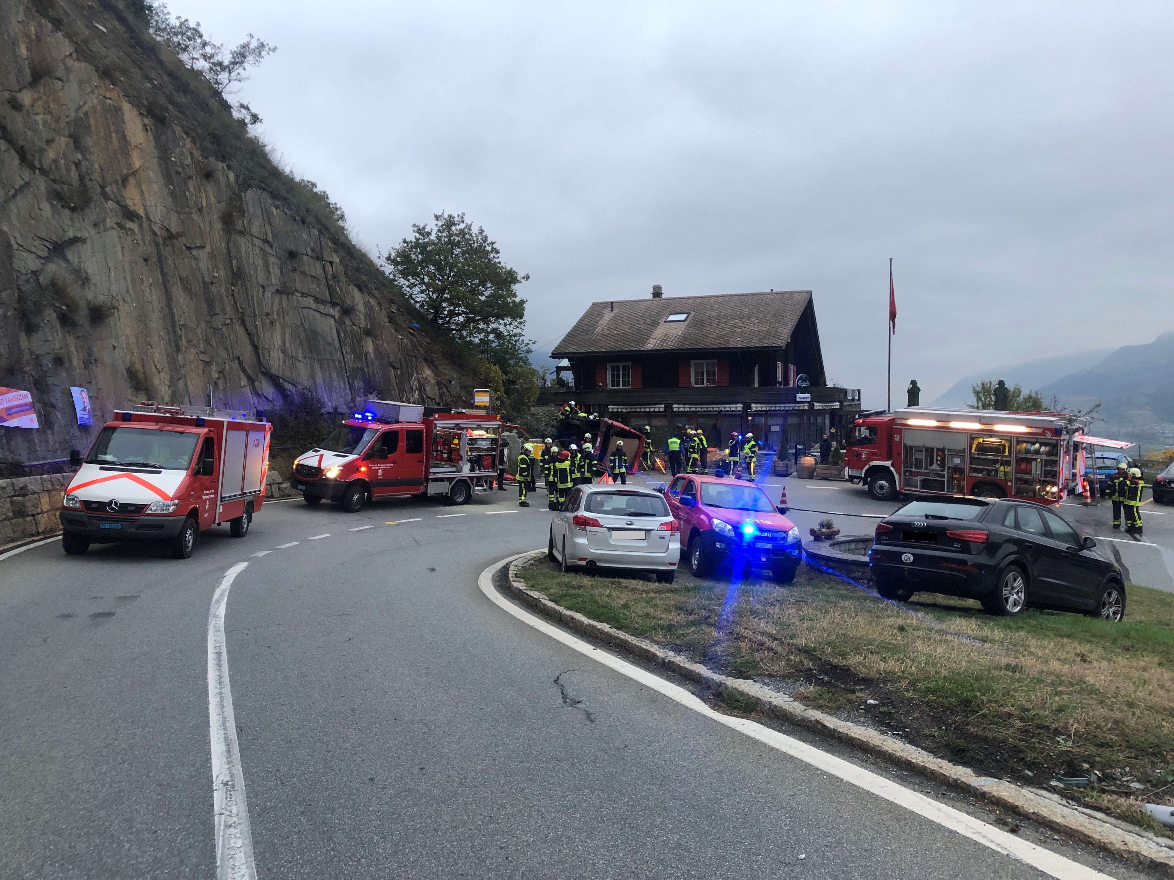 Une personne est décédée sur la route du col de la Forclaz